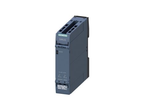 Przekaźnik sprzęgający w obudowie przemysłowej styk 2P cewka 24-240V AC DC przył sprężynowe szer. 22,5mm 3RQ2000-2BW00