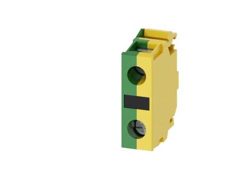 Złączka zielono-żółta przył śrubowe montaż w obudowie SIRIUS ACT 3SU1400-2DA43-1AA0
