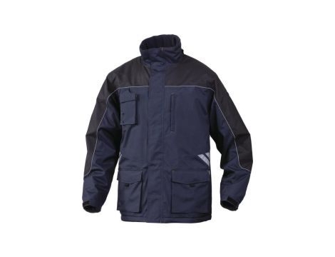 Kurtka z poliestru ripstop powlekanego PVC kolor granatowo-czarny rozmiar S CORP FINNMBMPT