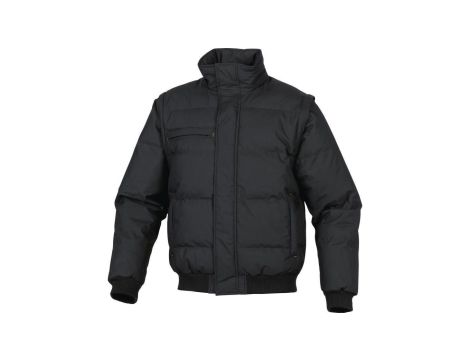 Kurtka pikowana z poliamidu powlekanego poliuretanem kolor szary rozmiar 3XL CORP RANDEGR3X