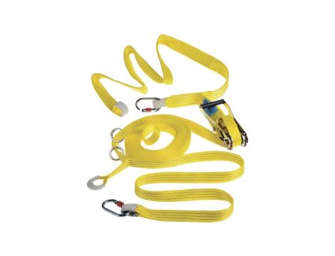 Speedline regulowana pozioma taśma asekuracyjna dla 2 osób długość max 20m kolor - rozmiar 20 M ANTI LV201