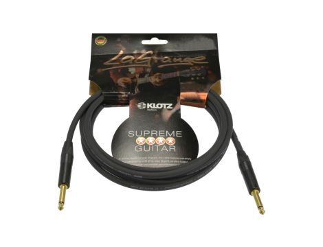 KLOTZ LaGrange Kabel instrumentalny Audio Jack 6,3mm Mono (wtyk / wtyk) 3m