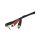 KLOTZ Kabel Audio AUX mini Jack 3,5mm Stereo (wtyk kątowy) / 2x RCA Cinch (wtyk) 2m