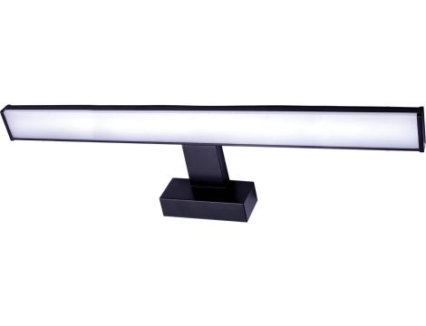 Kinkiet LED 15W 1300lm 4000K/neutralna IP44 łazienkowy wodoodporny lustro/obraz czarny MIRROR 15W Black NW GXLS208