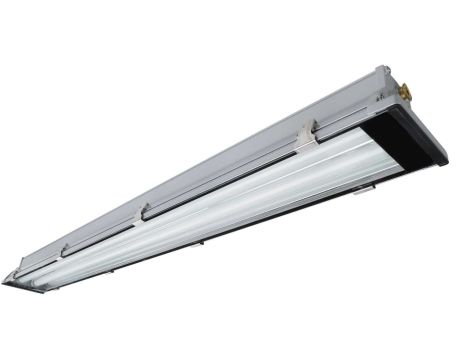 Oprawa specjalistyczna G13 IP65 2x120cm do wymiennych LED T8/G13 aluminium/szkło DUST metal LED 2xT8/120cm GXWP275