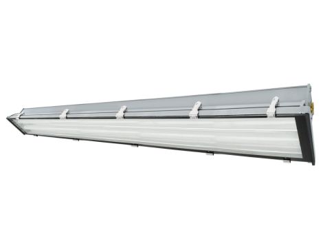 Oprawa specjalistyczna G13 IP65 2x150cm do wymiennych LED T8/G13 aluminium/szkło DUST metal LED 2xT8/150cm GXWP276