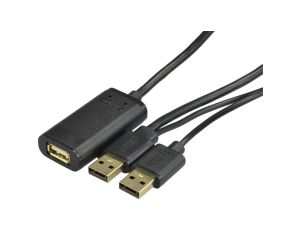 UNITEK Y-278 Kabel przedłużacz aktywny USB 2.0 A (wtyk / gniazdo) 10m ze wzmacniaczem USB