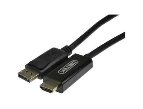 UNITEK PRZEWÓD DISPLAYPORT TO HDMI 1,8M, Y-5118CA