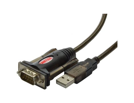 UNITEK Y-105 Konwerter szeregowy adapter USB 2.0 A / RS-232 (D-Sub 9-pin)