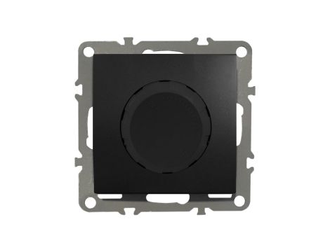 QUADRA Ściemniacz obrotowy 3A 50-650W czarny matowy