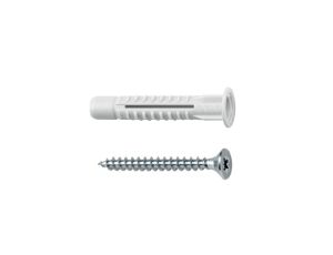 Kołek MZK 6x30mm z kołnierzem i wkrętem 4,5x45mm /opak. = 50 szt./ (96MZKSZ) CELO