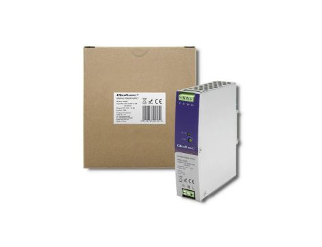 Qoltec Przemysłowy zasilacz na szynę DIN 75W 12V 6.3A