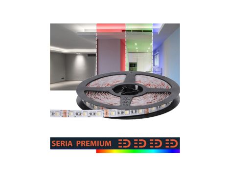 Taśma Premium 12V 60led RGB+W 4w1 SMD5050 (5) PL3Y wyc