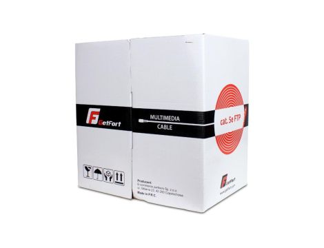 Kabel skrętka kat. 5e F UTP PVC, 305m (GF-5FTP-E-PVC-305) GETFORT