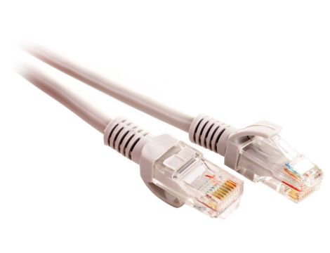 Patchcord skrętka kat. 6 UTP, 1m, szary (GF-PC6UTP-1G) GETFORT