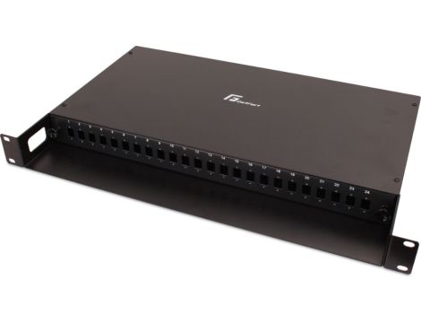 Przełącznica światłowodowa 1U 19, 12xSC Simplex, wysuwana (GF-FO01-SX) GETFORT