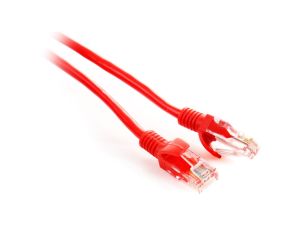 Patchcord skrętka kat. 5e UTP, 0,5m, czerwony (GF-PC5EUTP-0.5R) GETFORT