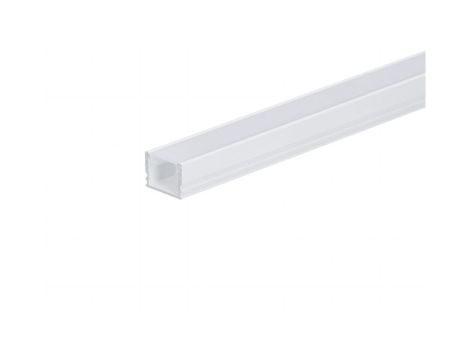 Profil led Standard 1m biały z osłoną mleczną MLF