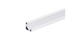 Profil led Corner 1m biały z osłoną mleczną MLF
