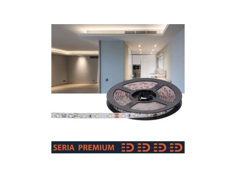 Taśma Premium 12V 60led 4000-4500K HL SMD2835 (5)
