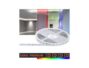 Taśma Premium 24V 60led RGB+W 4w1 12mm SMD5050 (5)