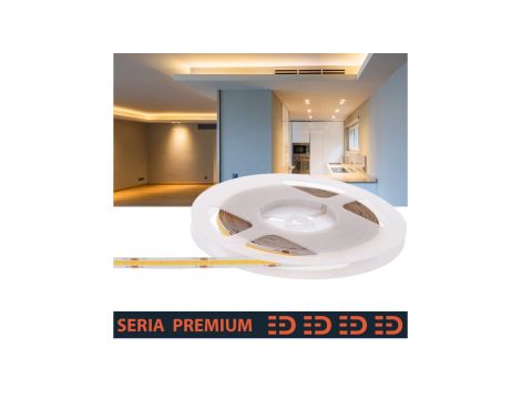 Taśma Premium 24V COB 528led 3000K 1400lm Ra90 (5)