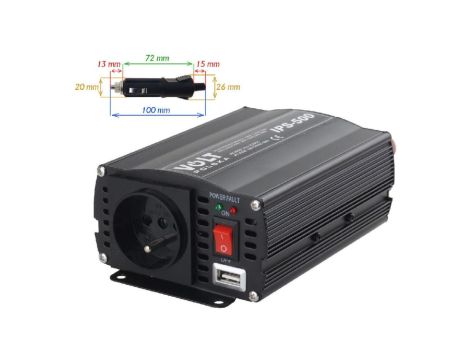 Przetwornica IPS 500 12V / 230V 350/500 W (3IPS050012) VOLT POLSKA