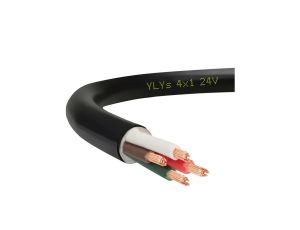 Przewód przyczepowy samochodowy YLYs 4x1 24V Elektrokabel /25m/