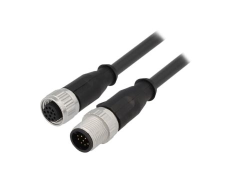 Złącze M12 męsko-żeńskie proste 2m 12pin 21348485C78020