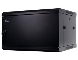 Szafa Rack 19 6U, 600x600, wisząca, drzwi stalowe (WGB06-66EH-WSB) GETFORT