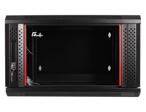 Szafa Rack 19 6U, 600x550, wisząca, dwusekcyjna (WGF06-65EH-DGB) GETFORT