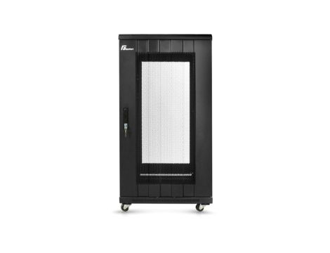 Szafa Rack 19 22U, 600x800, stojąca, perforowana (SGF22-68EH-SPB) GETFORT