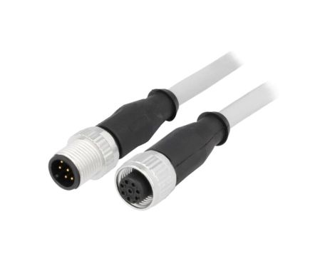 Złącze M12 męsko-żeńskie proste 10m 8pin 21348485882100