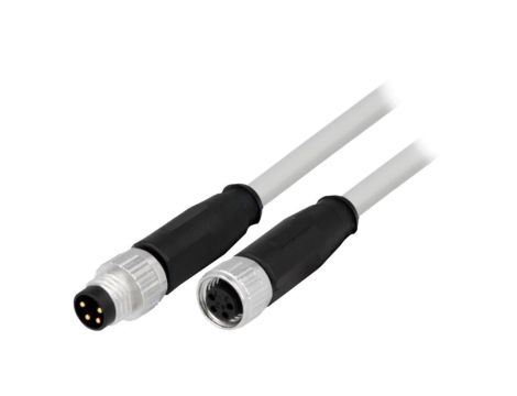 Złącze M8 męsko-żeńskie proste 2m 4pin 21348081481020