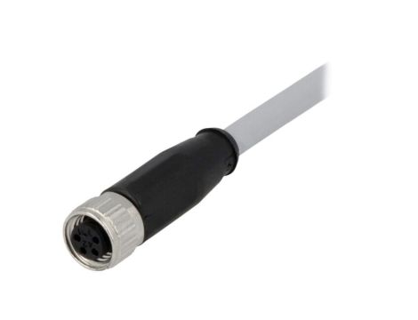 Złącze M8 żeńskie proste 1m 4pin 21348100481010