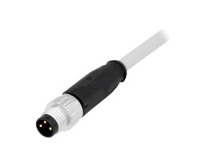Złącze M8 męskie proste 0,5m 3pin 21348000380005