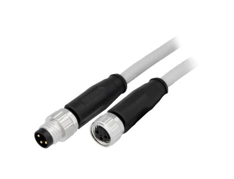 Złącze M8 męsko-żeńskie proste 1m 3pin 21348081380010