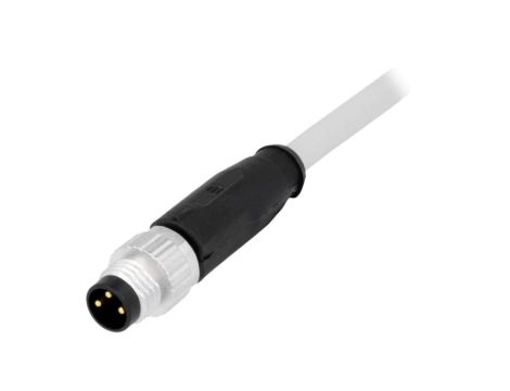 Złącze M8 męskie proste 1,5m 3pin 21348000380015