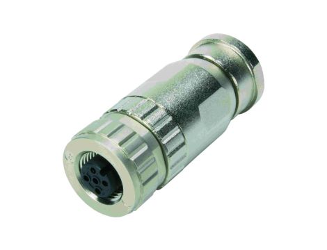 Złącze M12 żeńskie proste 5pin 60V 21033292501