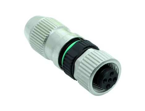 Złącze M12 żeńskie proste 4pin 32V 21031112405