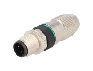 Złącze M12 męskie proste 4pin 32V 21031111405