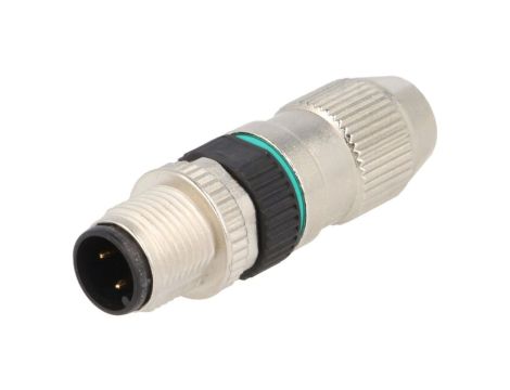 Złącze M12 męskie proste 4pin 32V 21031111405