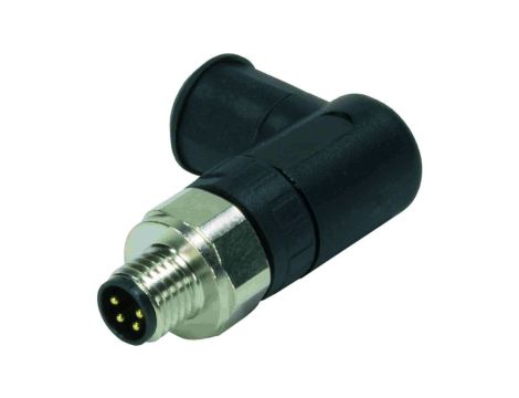 Złącze M8 męskie kątowe 3pin 60V 21023593301