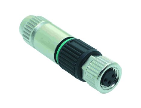 Złącze M8 żeńskie proste 4pin 32V 21021512405