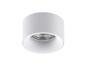 Oprawa podtynkowa / tuba Maclean, punktowa, okrągła, aluminiowa, GU5.3, 70x40mm, kolor biały, MCE457 W/W