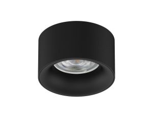Oprawa podtynkowa / tuba Maclean, punktowa, okrągła, aluminiowa, GU5.3, 70x40mm, kolor czarny, MCE457 B/B