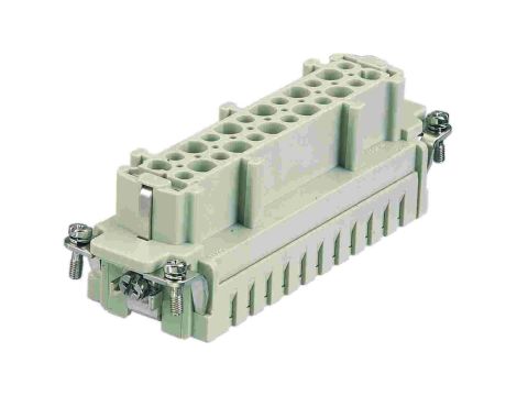 Złącze HAN prostokątne żeńskie 24pin 16A 500V 09330242702