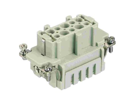 Złącze HAN prostokątne żeńskie 10pin 16A 500V 09330102716