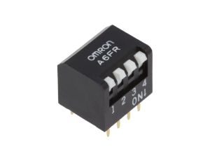 Przełącznik DIP-SWITCH Ilość sekcji 4 ON-OFF 0,025A/24VDC A6FR4101