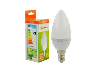 Żarówka LED E14 230V 4W świecowa 320lm ciepła